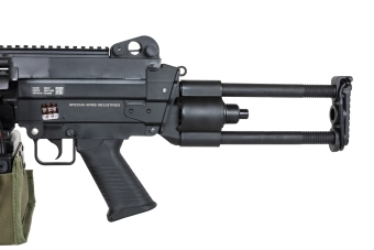Karabin maszynowy ASG Specna Arms SA-F249 PARA FLEX GAT X-ASR Czarny (OUTLET)