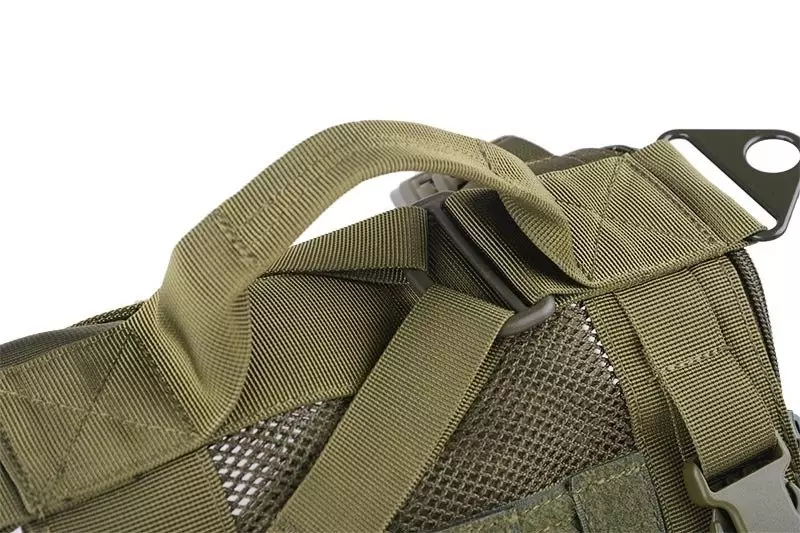 Szelki taktyczne dla psa - ranger green