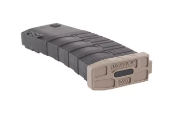 Cargador mid-cap 120 balines para M4/M16 (5 unidades) - negro/marrón