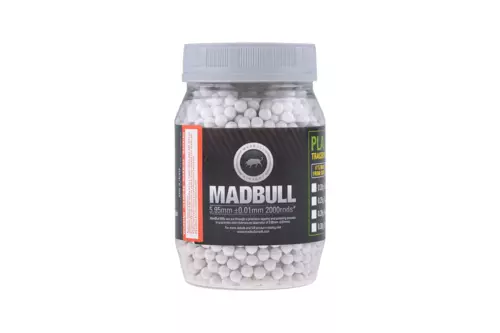 Heavy White 0.40g BBs - 2000 BB Bottle
