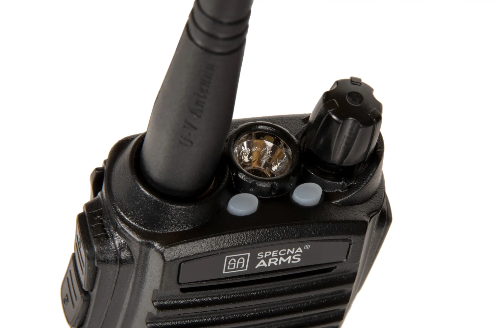 Radio de mano Shortie-82 de dos canales (VHF / UHF)