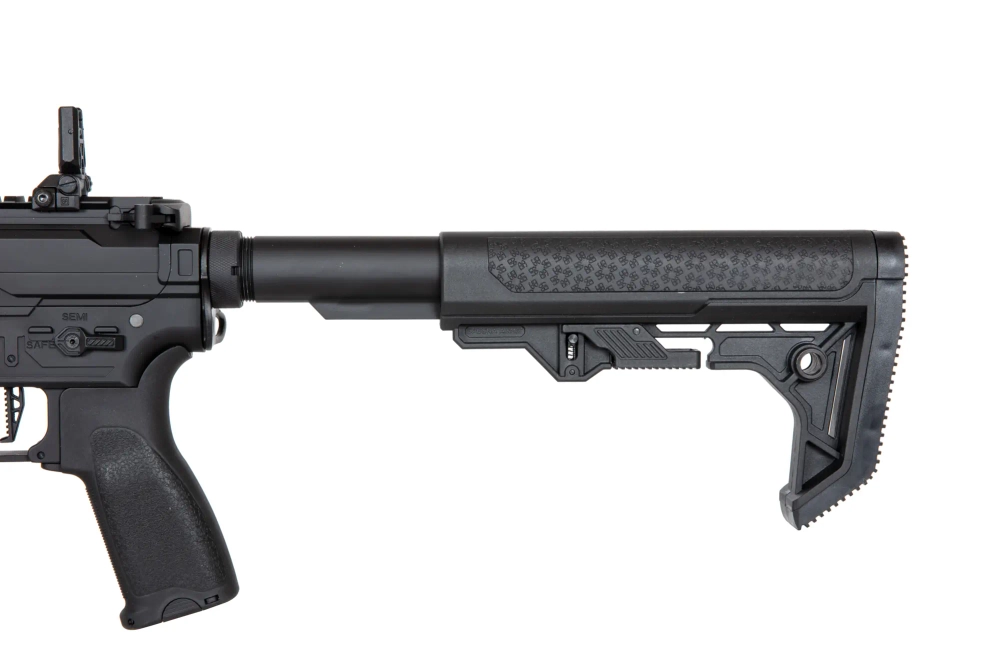 Specna Arms SA-E12 EDGE 2.0™ GATE ASTER New receiver/Light Ops Stock airsoft Carbine Black (OUTLET)