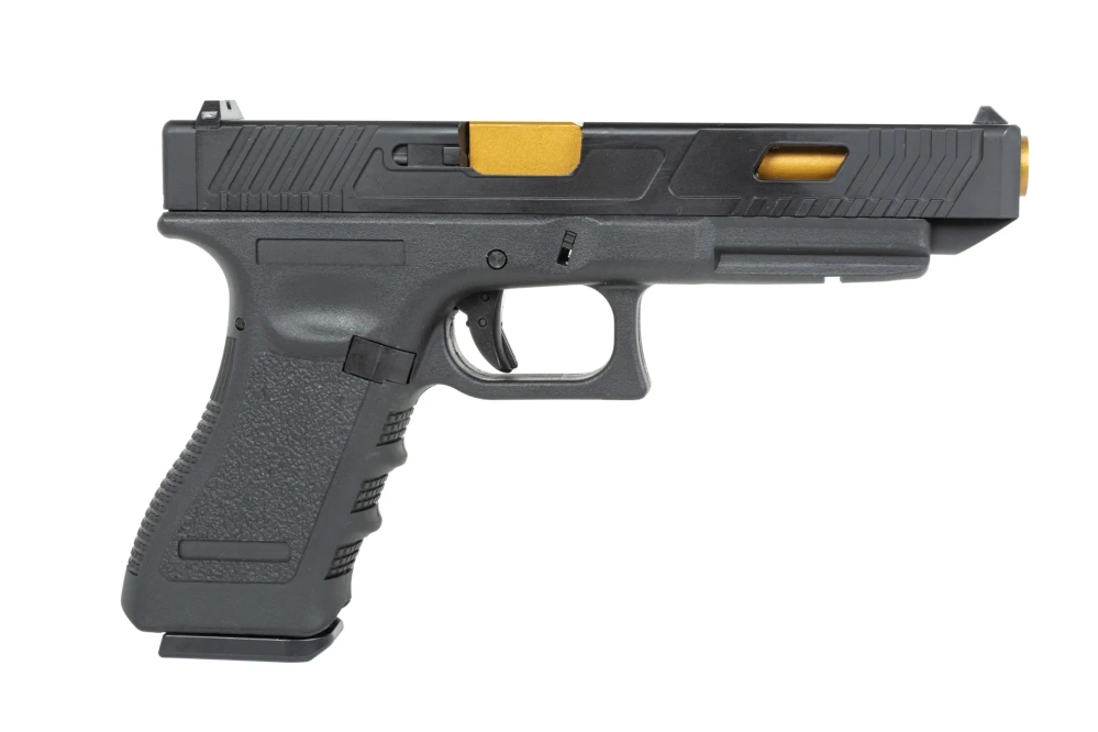 Pistolet East Crane EC-1202 airsoft Noir et or