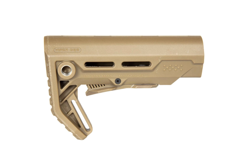 Kolba Viper CQB Strike Industries - FDE - do replik m4/m16