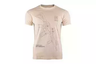 Specna Arms Shirt - Your Way of Airsoft 01 - Tan