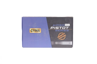 Elektrisch pistool replica CM125S MOSFET Editie - zwart (OUTLET)