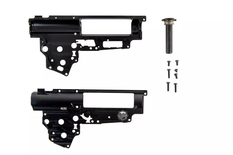 Reinforced CNC V3 QSC Gearbox Frame for AK Replicas (8mm)