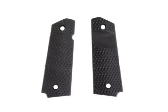 Polymer TYPE A Grip Panels for Colt 1911 Pistols - Black