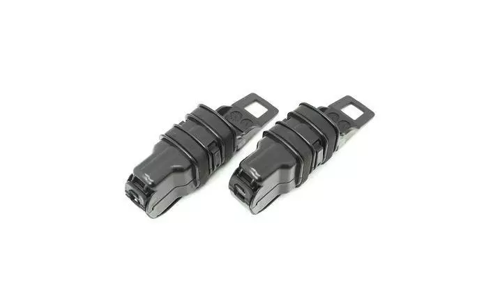 Jeu de 2 pochettes FAST pour chargeurs pistolet owe - noir