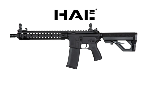 SA-E06-H EDGE™ Heavy Ops Stock HAL²™ Karabijn Replica Zwart