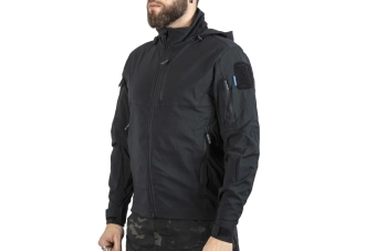 Chaqueta Softshell Emerson Blue Label 'Fog' Negra