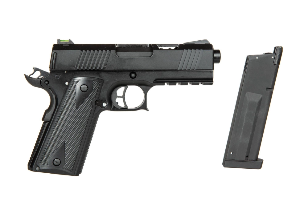 Airsoft pistole BLE-Vulture GBB - Černá 