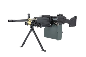 ASG machinegeweer A&amp;K Cybergun M249 MK2 Zwart