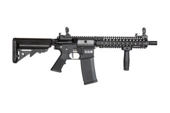 Daniel Defense® MK18 SA-E19 EDGE 2.0™ GATE ASTER replika pušky - černá (OUTLET)
