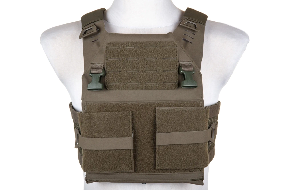 Chaleco táctico Wosport VE-97 Plate Carrier Verde Ranger