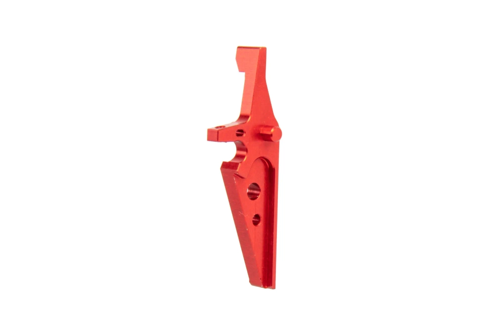 Aluminium CNC Jefftron Flat Trigger Rouge