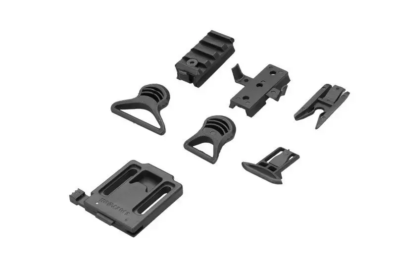 Replika kasku FAST BJ - Black