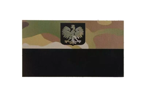 Naszywka IR - Flaga Polska A1 - MC