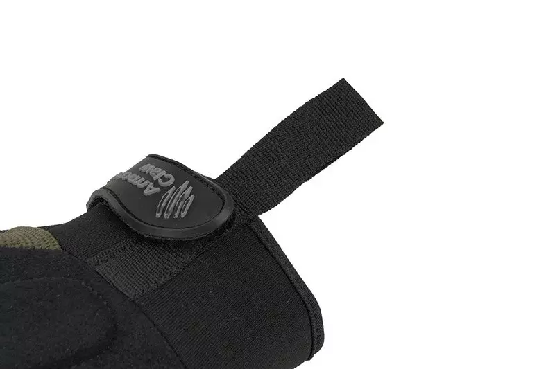 Guantes tácticos Garra Blindada Corte Tirador - verde oliva