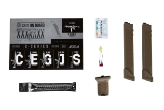 Airsoftový samopal Specna Arms SA-X01 EDGE 2.0™ GATE ASTER High Speed Half-Tan