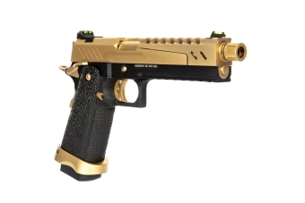 Airsoft pistole Hi-capa 5.1 Split Slide - zlatá / černá