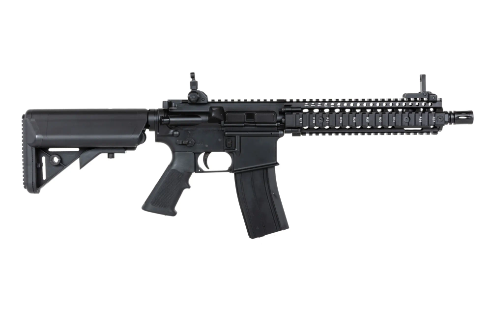 Golden Eagle Daniel Defense MK18 MC6593M GBB ASG Karabijn Zwart