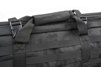 Doble funda arma 90cm - negro