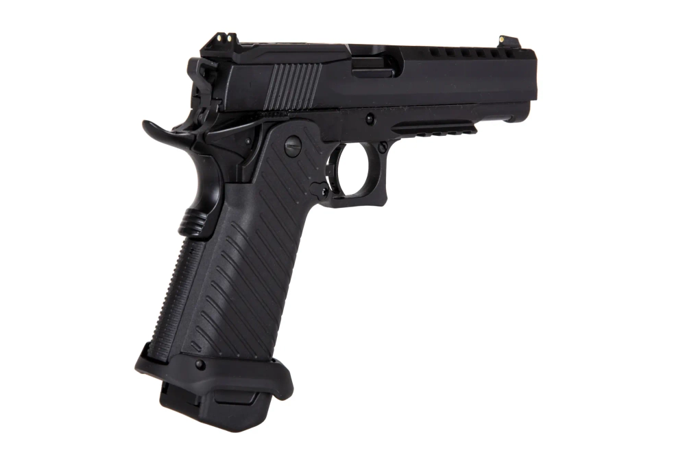 Replika pistoli ICS Hi-Capa Challenger CO2 černá