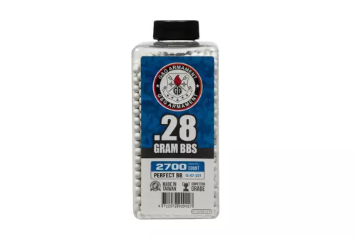 Bolas  0.28g G&G 2700 uds