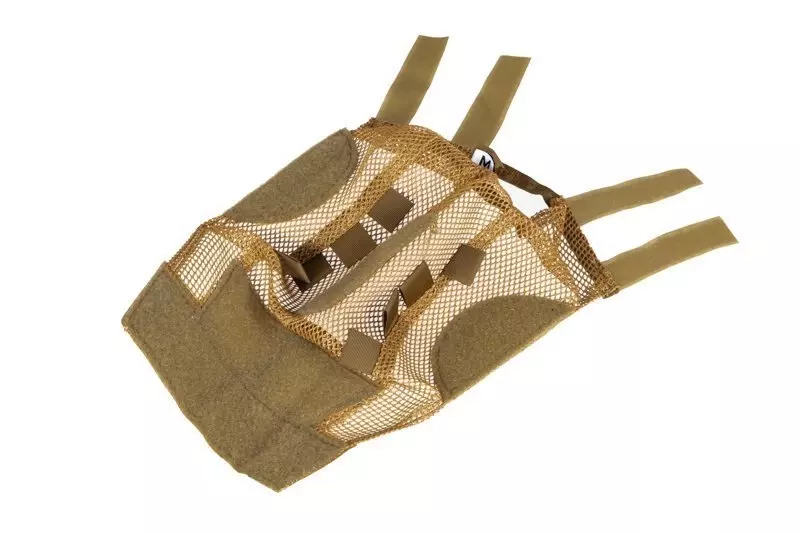 Cubierta de malla para casco fast (M) - tierra oscura