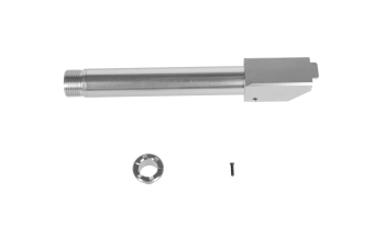 Non-Recoiling 2 Way Fixed" Outer Barrel for TM G17/G18C/G22 Replicas - Silver "