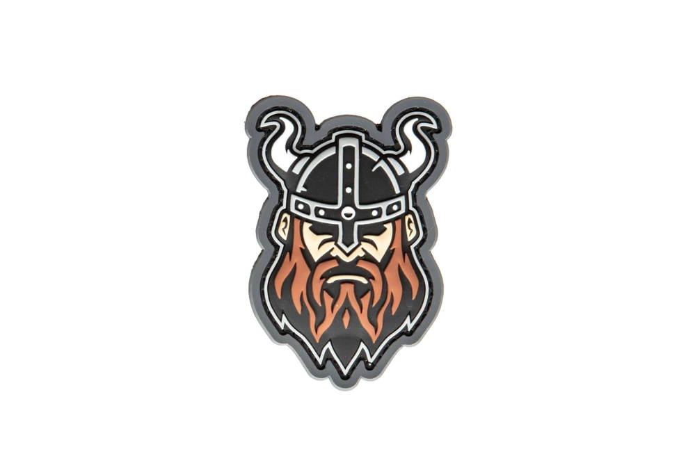 Patch Tête de Viking - Pleine couleur