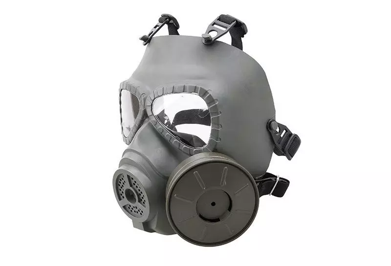 Sweat prevent mist fan mask - olive drab