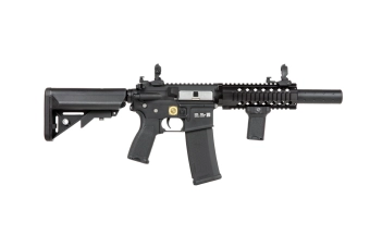 Specna Arms SA-E11 EDGE™ Kestrel™ ETU 1.14 J ASG Karabijn Zwart