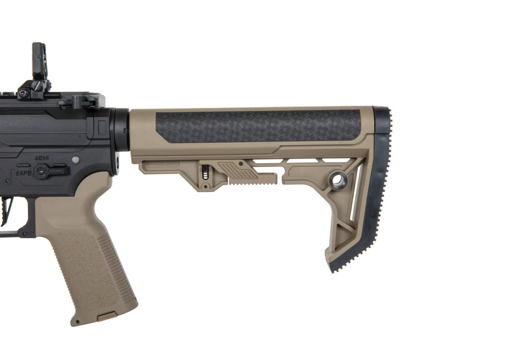 Airsoftová puška Specna Arms SA-F05-RL FLEX™ HAL ETU™ Light Ops/ New Receiver Half-Tan