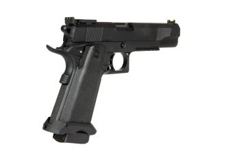 Pistola de airsoft ÉLITE MK I 5.1  Green gas - Negro"