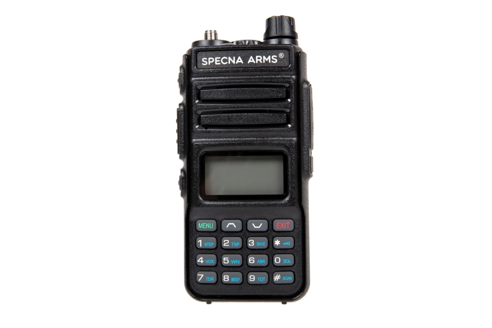 Shortie-13 handheld, tweekanaals radio (VHF / UHF)