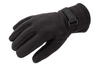 Gants Texar en polaire avec membrane Noir