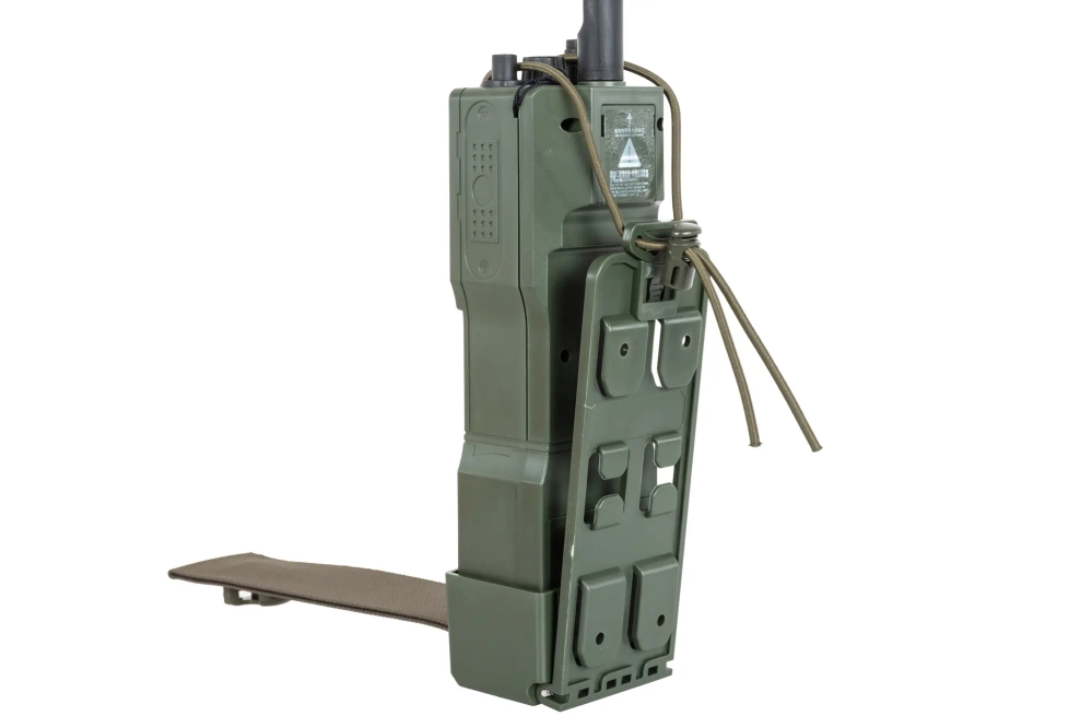 Elektrický rychlonabíječ Specna Arms ve tvaru vysílačky AN/PRC152 Olive
