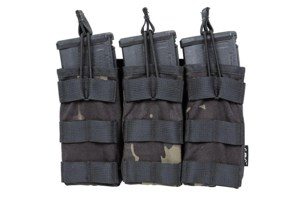 Cargador triple tipo abierto para cargadores M4/M16 Specna Arms Tactical MC Negro