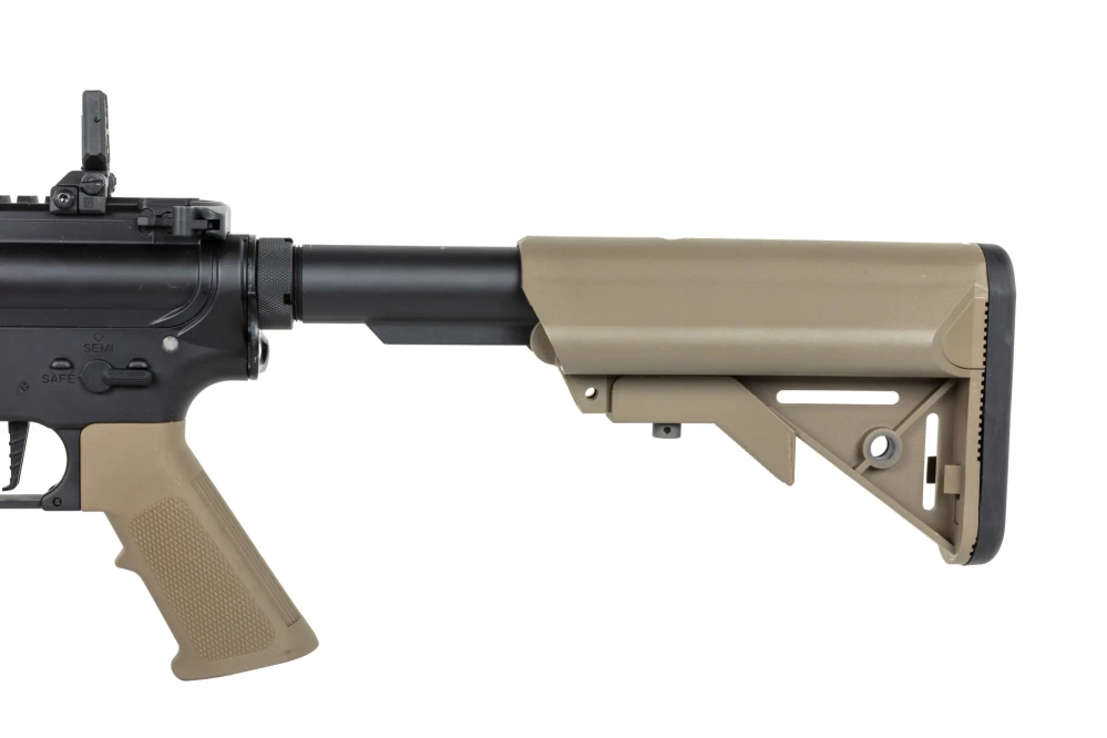 Specna Arms Daniel Defense® MK18 SA-P19 Prime™ HAL™ ETU airsoft Carbine High Torque Chaos Versión bronce