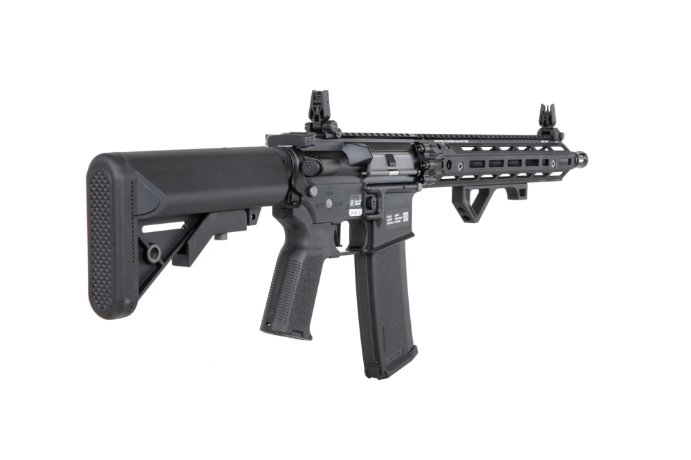 Karabinek ASG Specna Arms Daniel Defense® RIS III 12.5'' SA-P28 Prime™ Aster II ETU z silnikiem bezszczotkowym Czarny
