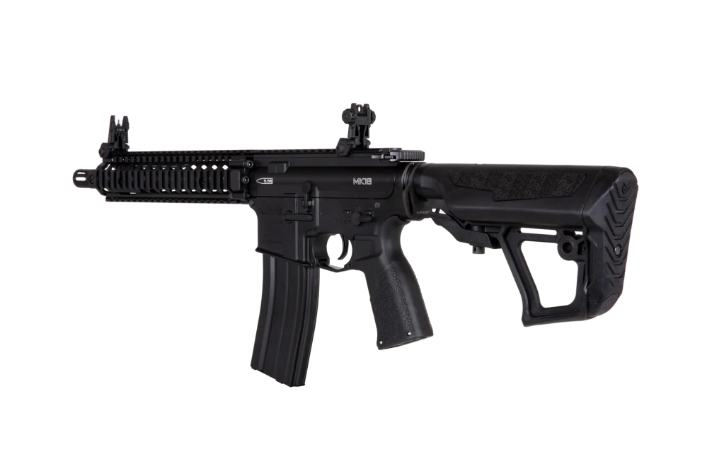Fusil de asalto airsoft ICS DD MK18 SIII Negro 