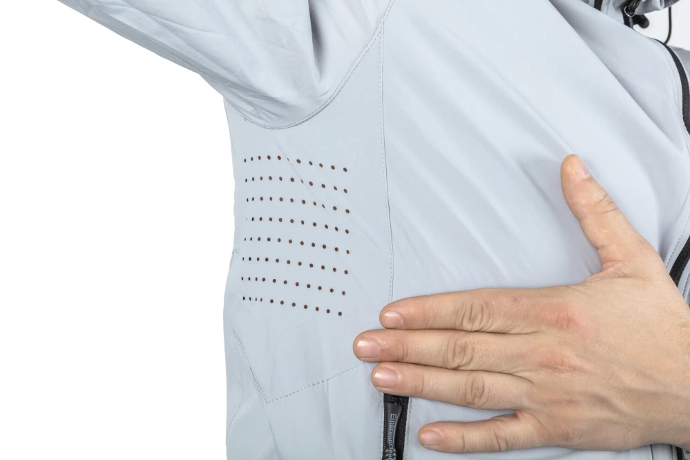 Chaqueta cortaviento Emerson Gear Blue Label Star Light Grey