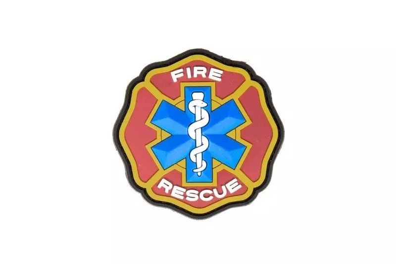 Patch PVC secours d'incendie - couleur