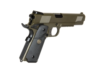 Pistola de airsoft MEU (versión ferroviaria) - verde oliva