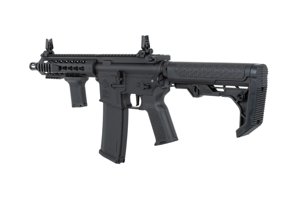 Specna Arms RRA SA-P08 PRIME™ HAL™ ETU Lichte Ops Kolf ASG Karabijn Versie met hoog koppel Zwart