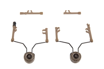 Adaptador de auriculares Comtac para raíles ARC OPS-CORE (Mark) - Dark Earth