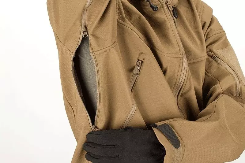 Harpagus Softshell Hoody Jacket - Coyote