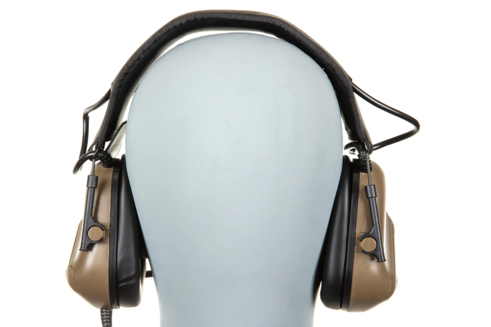 Wosport HD-08 Gen. 5 Tan tactical headset